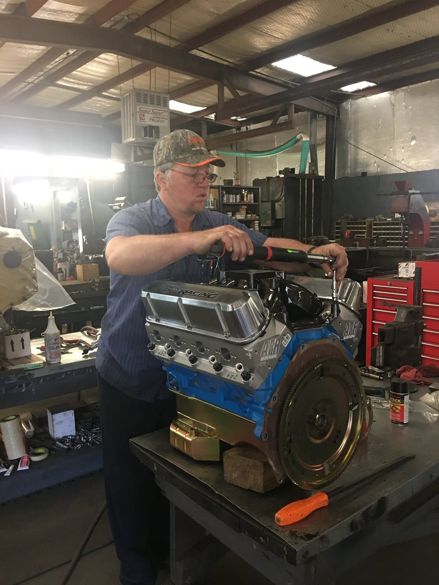 Professional built engine service